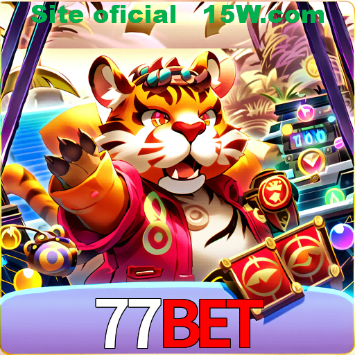 Imagem promocional da 77Bet mostrando a plataforma e suas vantagens